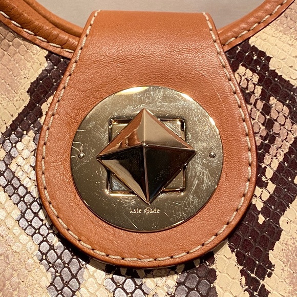 KATE SPADE | Vintage Python Hobo - Picture 2 of 7
